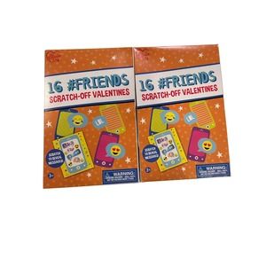 Studio 2/14 Valentines Cards Kids 2 packs of 16 New